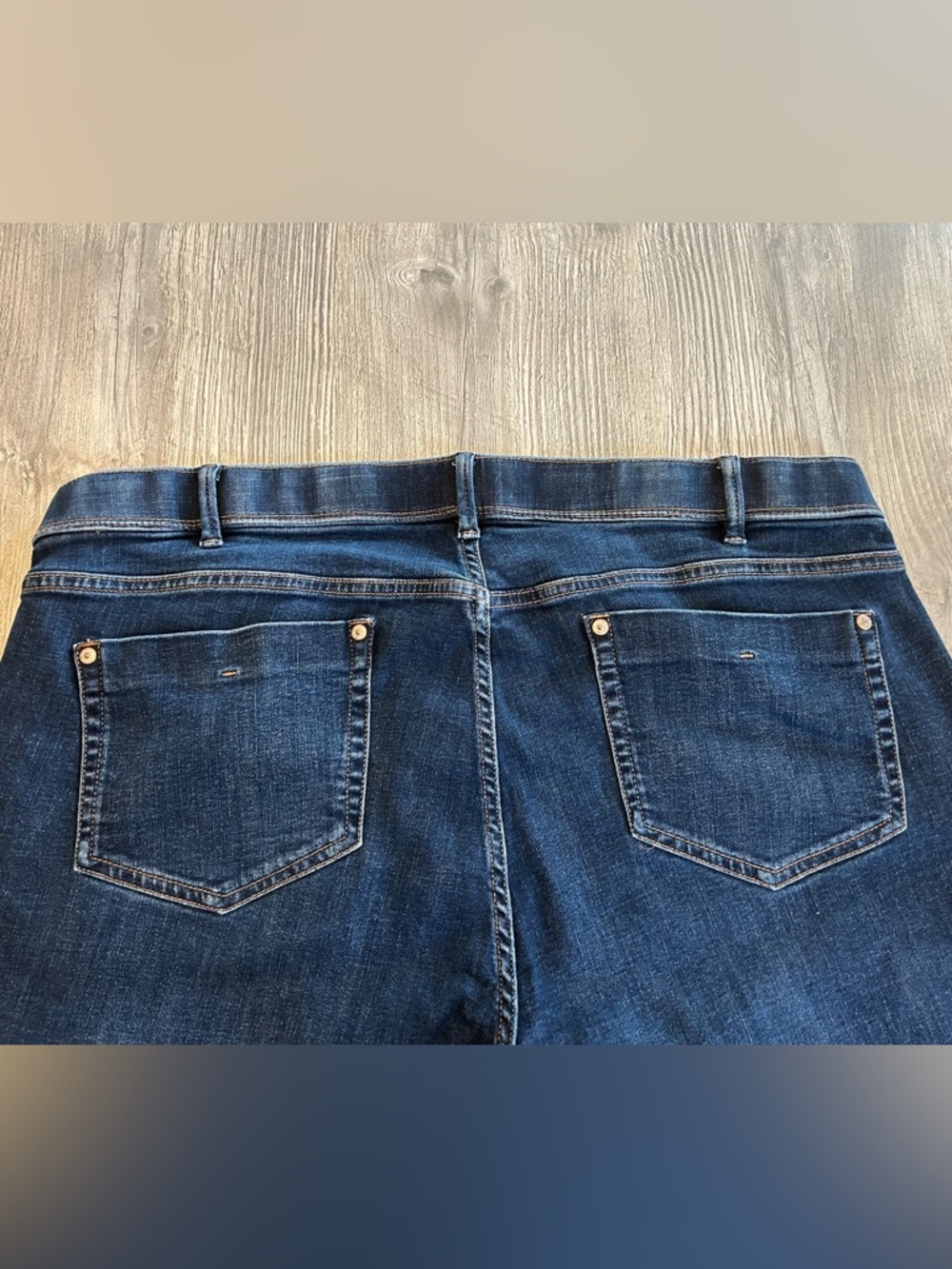 J. Jill Authentic Fit Slim Ankle Blue Jeans Women’s Size 18R Stretch - Picture 4 of 13